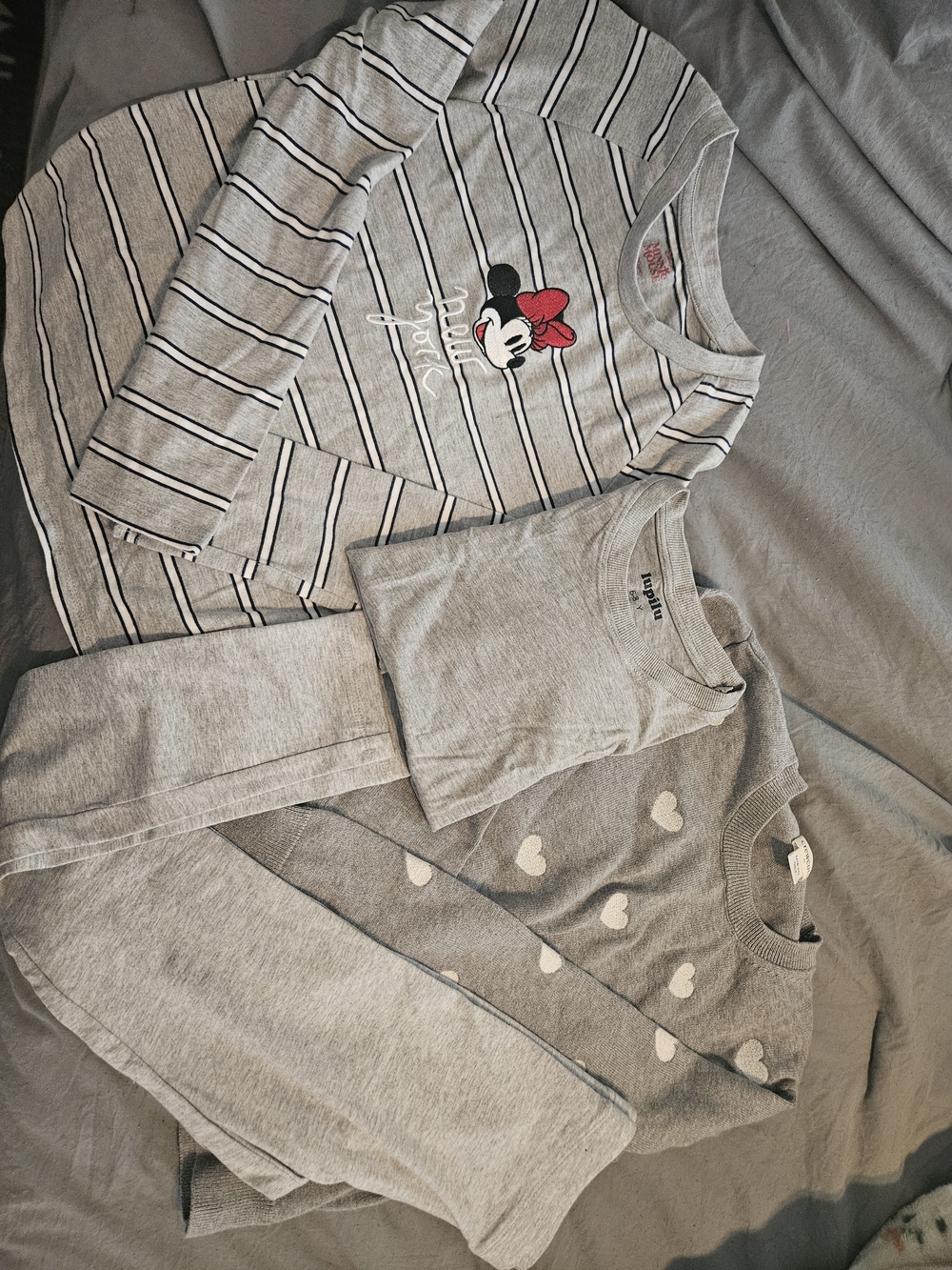 Kids MEDIUM Gray Clothing Bundle
